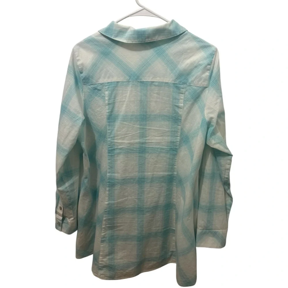 Soft Surroundings Parker tunic blouse Cotton Size Large